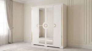 Шкаф Элит, 4-ств., крем, Fortuna Home купить в Луганске в мебельном магазине Центр Мебели