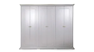 Шкаф Мия, 6-ств., платина, Fortuna Home